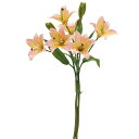 【ポイント10倍中 7/26 09:59迄】 造花 とりよせ品 リリーバンドル(2本/1束) ピンク リリィ ユリ 百合 ゆり アーティフィシャルフラワー インテリア インテリアフラワー フェイクフラワー シルクフラワー インテリアグリーン フェイクグリーン 花材 パレ