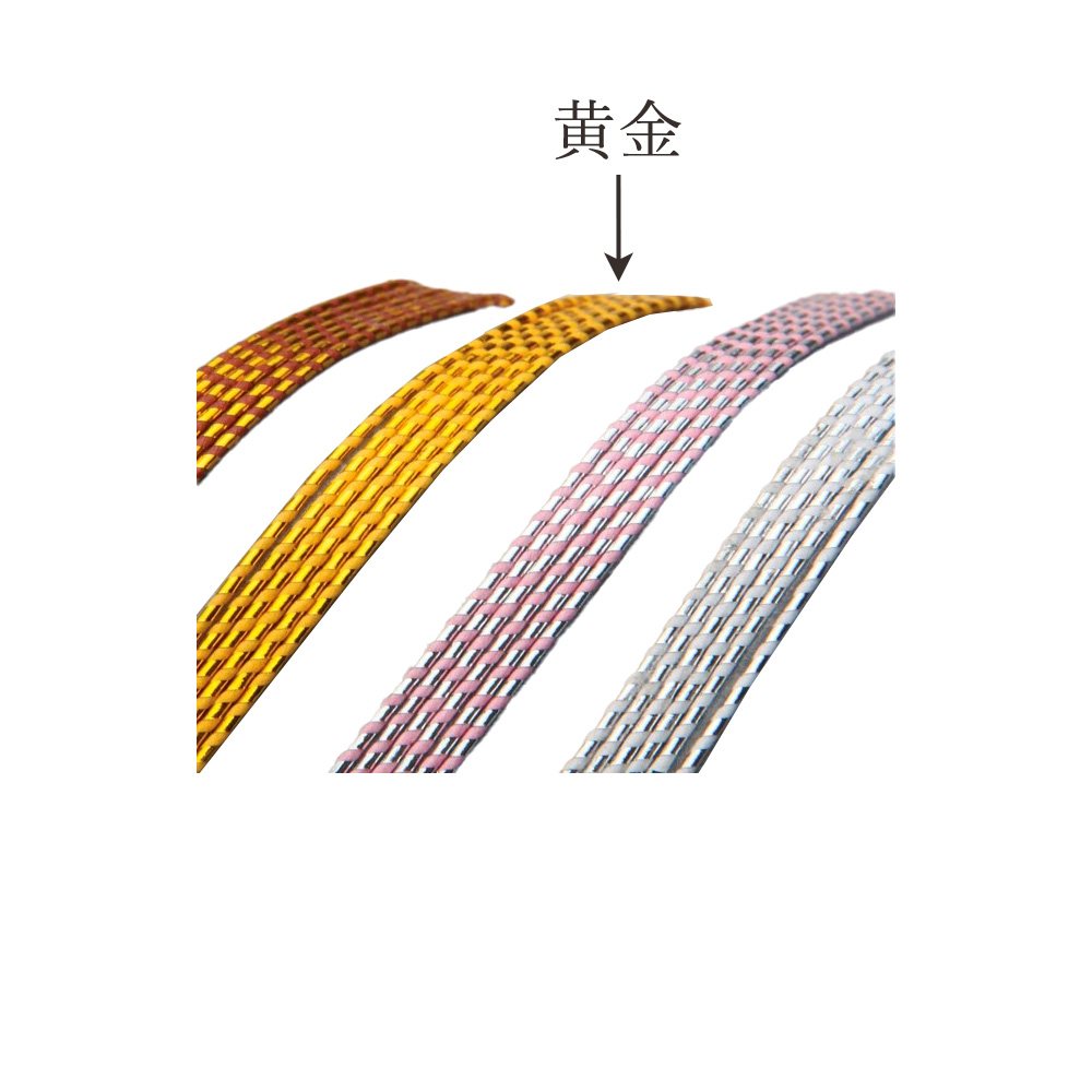 《 正月 装飾 》◆とりよせ品◆Parer スカシ水引 黄金(100本/束) 1セット(10束入り)水引 水引飾り 新春 迎春 迎春用品 正月 お正月 正月飾り お正月飾り お正月アレンジ お正月雑貨 和