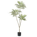 フェイクグリーン 観葉植物 【メーカー直送品】 マホニア(ポット付) 160cm《代引決済・他商品と同梱不可》 ホソバヒイラギナンテン 1.6m 屋内装飾 春 ...