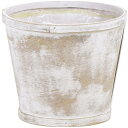 かご ベース 鉢カバー ポットカバー とりよせ品 アンティークウッディ ダ鉢4号用 白 バスケット 鉢 ポット プランター インテリア 花資材 花器 ベース アレンジ 安い 装飾 フラワーアレンジメント 土台 母の日 結婚式 クリスマス 正月 ハロウィン 二次会