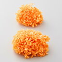 プリザーブドフラワー 花材 即日出荷 ピラミッドアジサイ・ヘッド フルーティオレンジ 花材 素材 材料 パーツ アジサイ あじさい 紫陽花 花びら オレンジ 橙...