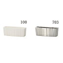 陶磁器 ベース とりよせ品 Vertical rectangle(バーティカル レクタングル)* 横長 細長 レクタングル コンポート インテリア 花資材 花器...
