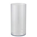アレンジベース とりよせ品 PET Cylinder(ペット シリンダー) ペット素材 シンプル モダン 軽量 低価格 エコ エコ素材 透明 インテリア 花資材...