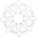 アレンジベース ワイヤー とりよせ品 ワイヤーブーケフラワーL ワイヤー 壁掛け インテリア 花資材 花器 ベース アレンジ 安い 装飾 フラワーアレンジメント 土台 母の日 結婚式 クリスマス 正月 ハロウィン 二次会 お誕生日 お見舞い 記念日 ひな祭り