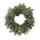 クリスマス リース とりよせ品 ミックスリーフリース 造花 クリスマスリース スワッグ ハンガー ツリー クリスマスツリー もみの木 葉っぱ オーナメント インテリア 雑貨 ディスプレイ デコレーション パーツ 材料 イベント 雪 冬 アスカ ASCA アスカ商会