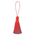 【ポイント10倍中 7/11 09:59迄】 アレンジ資材 タッセル とりよせ品 タッセル レッド (6個パック) ラッピング クラフト ギフト プレゼント フラワーアレンジ 装飾 パーツ 手作り DIY ハンドメイド 安い 花資材 素材 材料 デコレーション タッセル 赤 パレ