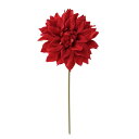 【ポイント10倍中 7/11 09:59迄】 造花 とりよせ品 ベルベットダリアピック レッド 天竺牡丹 てんじくぼたん テンジクボタン インテリア インテリア...