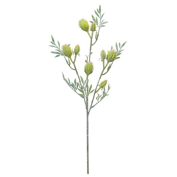 《 造花 》◆とりよせ品◆Asca(アスカ) アザミ×8 フロストグリ-ンアーティフィシャルフラワー 造花 インテリア インテリアフラワー フェイクフラワー シルクフラワー インテリアグリーン グリーン 花