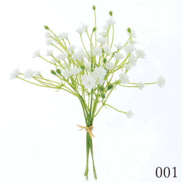 《 造花 》☆即日出荷☆アスカ カスミソウバンチ×60(1束6本) ホワイトかすみ草