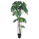 【ポイント10倍中 7/11 09:59迄】 フェイクグリーン 観葉植物 とりよせ品 【メーカー直送品】 モンステラポット 173cm《代引不可・他商品との同梱...