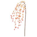 正月 造花 とりよせ品 しだれ梅×86 プラム お正月 お正月アレンジ お正月花材 和 和風 和モダン 日本風 枝垂れ梅 シダレウメ 桃色 造花 フェイク 冬 アスカ ASCA アスカ商会