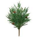 クリスマス 造花 グリーン とりよせ品 ミックスシーダーブッシュ クリスマス クリスマスインテリア クリスマスアレンジ 装飾 人工植物 インテリアグリーン フェイクグリーン フェイク観葉植物 イミテーショングリーン 松ぼっくり アスカ ASCA アスカ商会