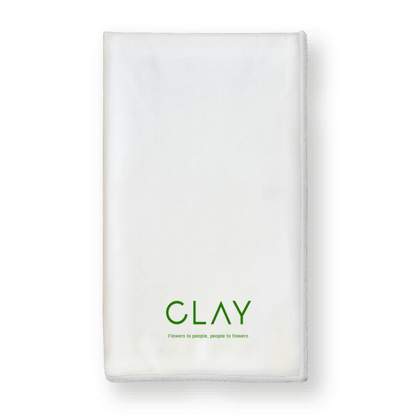 《 ハンドメイド 資材 》◆とりよせ品◆Clay Microfiber Cloth(マイクロファイバー・クロス) WHITEパーツ アレンジメント コサージュ ラッピング クラフト ギフト プレゼント 装飾