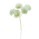 ハンドメイドフラワー 花材 即日出荷 ソーラーダリア ワイヤーステム 6cm あさぎ 花材 素材 材料 パーツ ドライフラワー ソラフラワー 水色 あさぎ色 ラ...