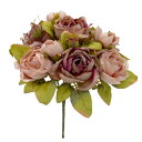 【ポイント10倍中 7/26 09:59迄】 造花 とりよせ品 ローズブッシュ パープル バラ 薔薇 ばら インテリア インテリアフラワー フェイクフラワー シルクフラワー インテリアグリーン フェイクグリーン アートフラワー イミテーション 花材 花資材 素材 パレ