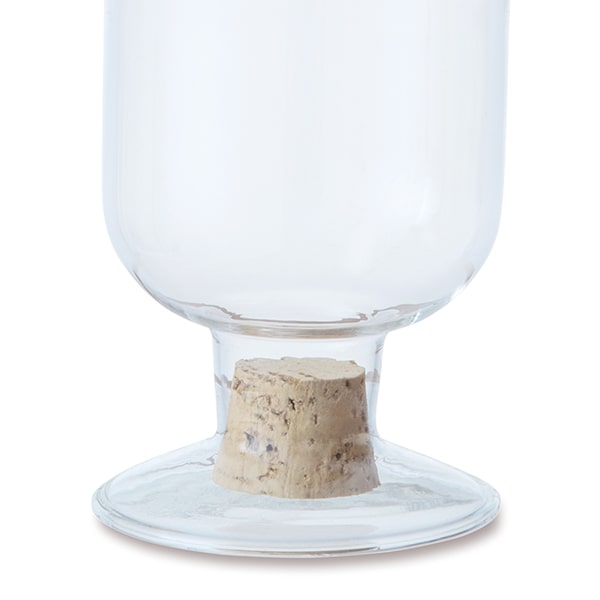 《ガラスベース》★即日出荷★POSHLIVINGシードボトルH12.5cm*コンポートインテリア花資材花器ベースアレンジ安い装飾フラワーアレンジメントフラワーアレンジ土台