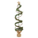 ★P10倍 10/14 20時から★ クリスマス ツリー とりよせ品 スパイラルパインツリー 人工植物 インテリアグリーン フェイクグリーン フェイク観葉植物 ...