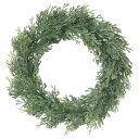 【ポイント10倍!25日まで!】 クリスマス リース とりよせ品 シーダーリース アレンジベース クリスマスリース グリーン 緑 針葉樹 葉っぱ 細葉 造花 ス...