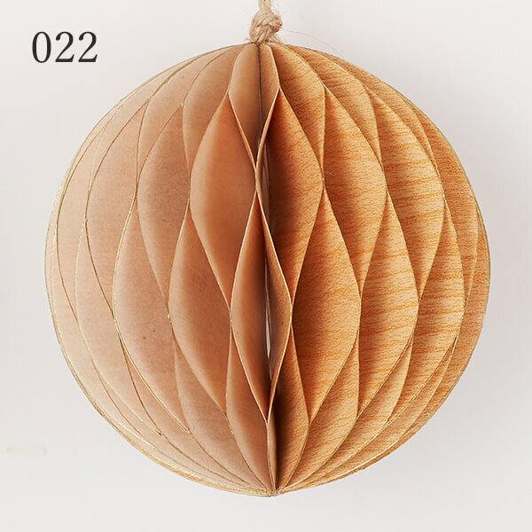 《 クリスマス ボールオーナメント 》◆とりよせ品◆花びし ペーパーオーナメント・ボール(L)ボール