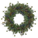 クリスマス リース とりよせ品 ミックスベリーリース 人工植物 インテリアグリーン フェイクグリーン フェイク観葉植物 イミテーショングリーン ラメ キラキラ クリスマス クリスマスリース 造花 スワッグ ハンガー ツリー 葉っぱ アスカ ASCA アスカ商会