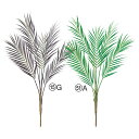 【ポイント10倍中 7/11 09:59迄】 造花 グリーン とりよせ品 パームリーフブッシュ インテリア フェイク グリーン パーツ インテリアフラワー フェ...