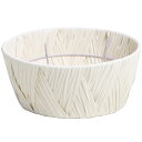 かご ベース とりよせ品 PEクロス編み 寄せ鉢3号用ホワイト バスケット 鉢 ポット プランター インテリア 花資材 花器 ベース アレンジ 安い 装飾 フラ...
