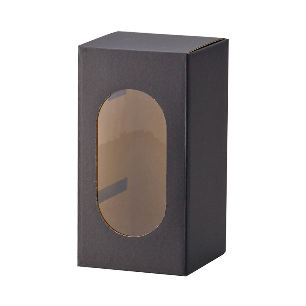 《 ハンドメイド 資材 》◆とりよせ品◆Clay cardboard box (カードボード・ボックス) BLACKパーツ アレンジメント コサージュ ラッピング クラフト ギフト プレゼント 装飾 手作り