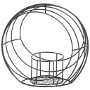 正月 花器 アレンジベース ワイヤー とりよせ品 ワイヤー和モダン ムーン型S ベース 花器 コンポート フラワーベース 迎春花器 新春 迎春用品 正月 お正月...