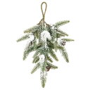 クリスマス リース とりよせ品 スノーパインスワッグ 造花 クリスマスリース スワッグ ハンガー ツリー クリスマスツリー もみの木 葉っぱ オーナメント インテリア 雑貨 ディスプレイ デコレーション パーツ 材料 イベント 雪 冬 アスカ ASCA アスカ商会