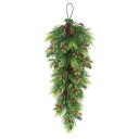 クリスマス リース とりよせ品 ミックスパインティアドロップ 造花 クリスマスリース スワッグ ハンガー ツリー クリスマスツリー もみの木 葉っぱ オーナメント インテリア 雑貨 ディスプレイ デコレーション パーツ 材料 ギフト アスカ ASCA アスカ商会
