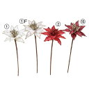 【ポイント10倍中 7/11 09:59迄】 クリスマス 造花 とりよせ品 ポインセチアピック ポインセチア 造花 オーナメント クリスマス 花材 素材 アレンジ アレンジ材料 インテリア 雑貨 ディスプレイ デコレーション パーツ イベント 雪 アスカ ASCA アスカ商会