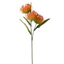造花 とりよせ品 ピンクッション オレンジ インテリア インテリアフラワー フェイクフラワー シルクフラワー インテリアグリーン フェイクグリーン アートフラワ...
