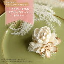 ハンドメイドフラワー 花材 即日出荷 自分で作るドライフラワーアクセサリー ソラロータスのエアリーコサージュ ドライフラワー ハンドメイド DIY 自由研究 キ...