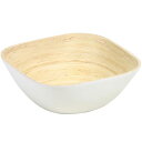 《 かご ベース 》◆とりよせ品◆SG Wonder zone Bamboo kuchen square bowl WH バスケット 鉢 ポット プランター イ...