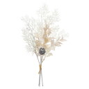 クリスマス 造花 グリーン とりよせ品 ミックスリーフバンチ クリスマス クリスマスインテリア クリスマスアレンジ 装飾 松ぼっくり まつぼっくり 人工植物 インテリアグリーン フェイクグリーン アスカ ASCA アスカ商会