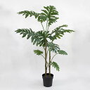 フェイクグリーン 観葉植物 【メーカー直送品】 フィロデンドロンポット 140cm《代引不可・他商品との同梱不可》 観葉植物 観葉樹 フェイクグリーン リーフ ...
