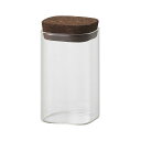 ガラス ベース とりよせ品 Glass Square with Cork(ガラススクエアウィズコルク)* 花瓶 コンポート インテリア 花資材 花器 ベース ア...