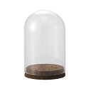 ガラス ベース とりよせ品 Glass Dome with Cork(ガラスドームウィズコルク)*1セット(6個入り) 花瓶 コンポート インテリア 花資材 花...