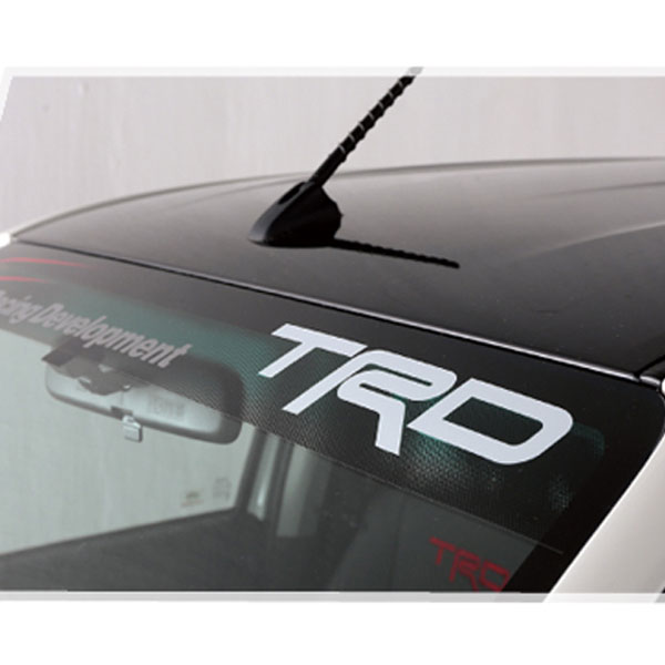 送料込み 新型ハイラックス フロント ウィンド シールド 海外 TRD Asia 正規品 ステッカー 国内発送 トヨタ 純正 アクセサリ パーツ HILUX GUN125