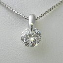 プラチナ 一粒ダイヤモンドネックレス 大粒1.01ct Dカラー VS1 3Excellentカット GIA鑑定書付き