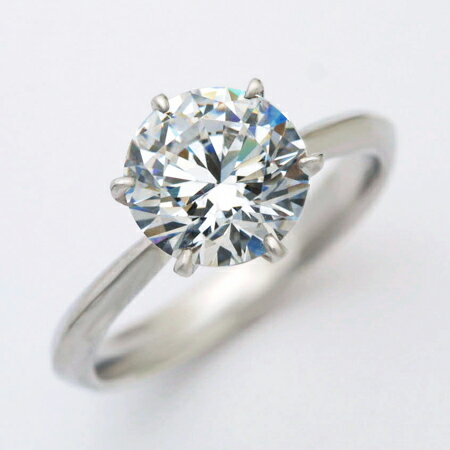 大粒ダイヤモンドリング2.21ct Dカラー VS1 3Excellent GIA鑑定書付きのサムネイル