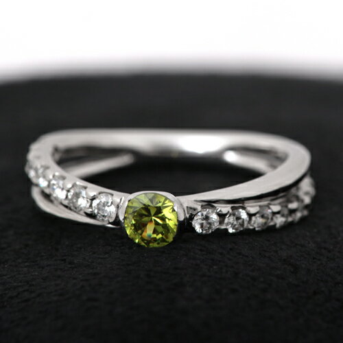 プラチナデマントイドガーネットリン...