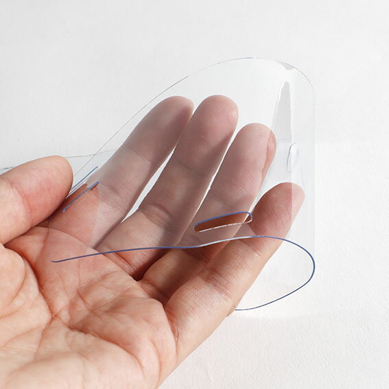 【ISAMI イサミ】CKW-10D 空手ヘッドガード用シールド（CKW-10・TN-10用）