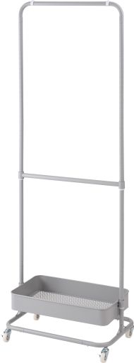 東谷(あずまや) ハンガーワゴン グレー LFS-51GY【メーカー直送品】