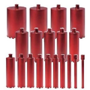 コンセック 湿式 Cロッドねじ 薄刃一体式コアビット スマートONEレーザ φ52x260L