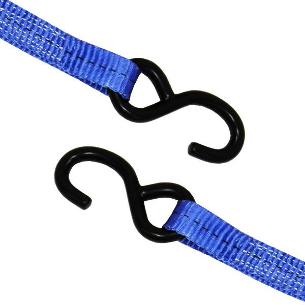 FREAK ラッシングベルト青 S字フック0.75ton 幅25mm×長さ0.5+3m