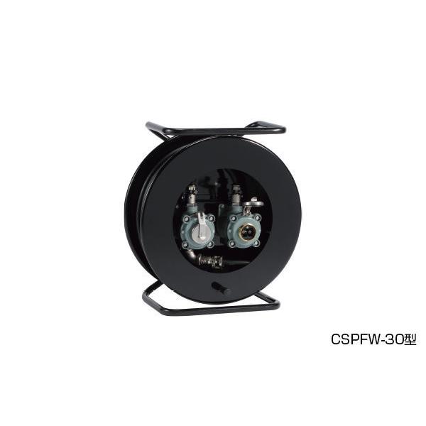 ハタヤリミテッド 防爆型ダブルコンセントリール CSPFW-30【代引不可】
