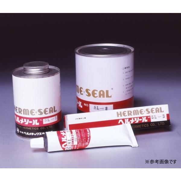 日本ヘルメチックス ヘルメシール SL-1 灰色液状 100gチューブ シリコーン系液状ガスケット(4)