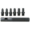新潟精機(SK)交換式ミニポンチセット 2.0-4.8mm MP-6S【メーカー直送品】