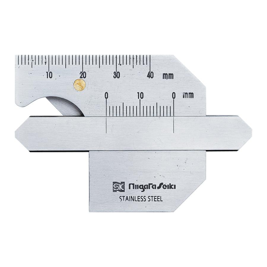 新潟精機（SK）溶接ゲージ M WG-1(M)【メーカー直送品】